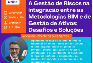 Curso Online | Gestão de Riscos na integração entre as Metodologias BIM e de Gestão de Ativos