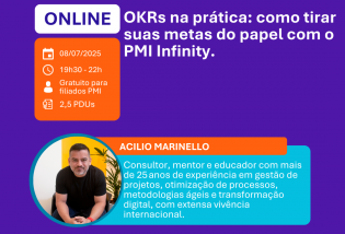 OKRs na prática: como tirar suas metas do papel com o PMI Infinity
